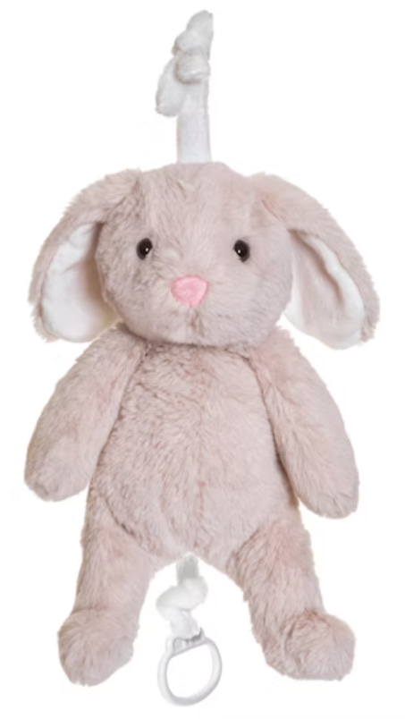 Speldosa Kaninen Lollan, 27cm (Brahms vaggvisa) - Teddykompaniet