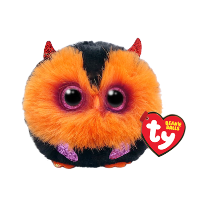 Beanie Ball Whodini, orange uggla - TY Gosedjur