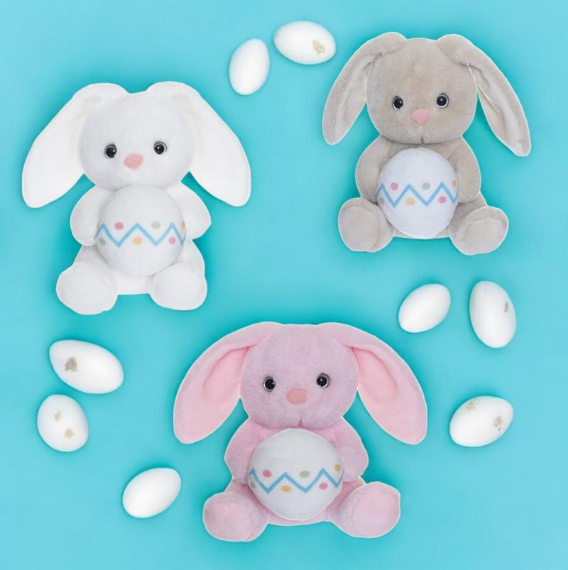 Teddy Easter Bunny (kanin med påskägg) - Teddykompaniet (Beige)
