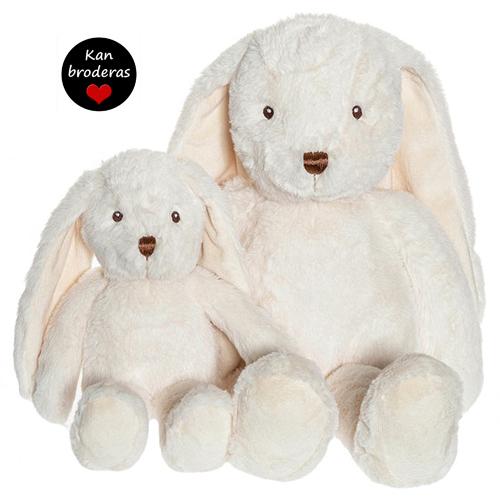 Kaninen Svea, cremevit - Teddykompaniet (Stor, 45cm)