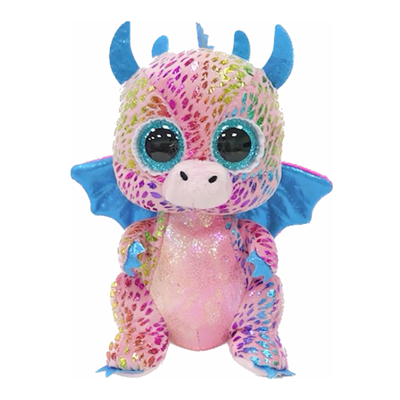Beanie Boos Flint rosa drake - TY Gosedjur
