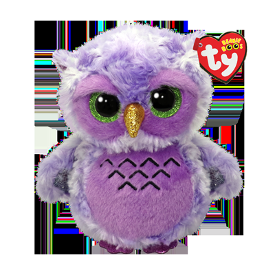 Beanie Boos Owlivia lila uggla - TY Gosedjur